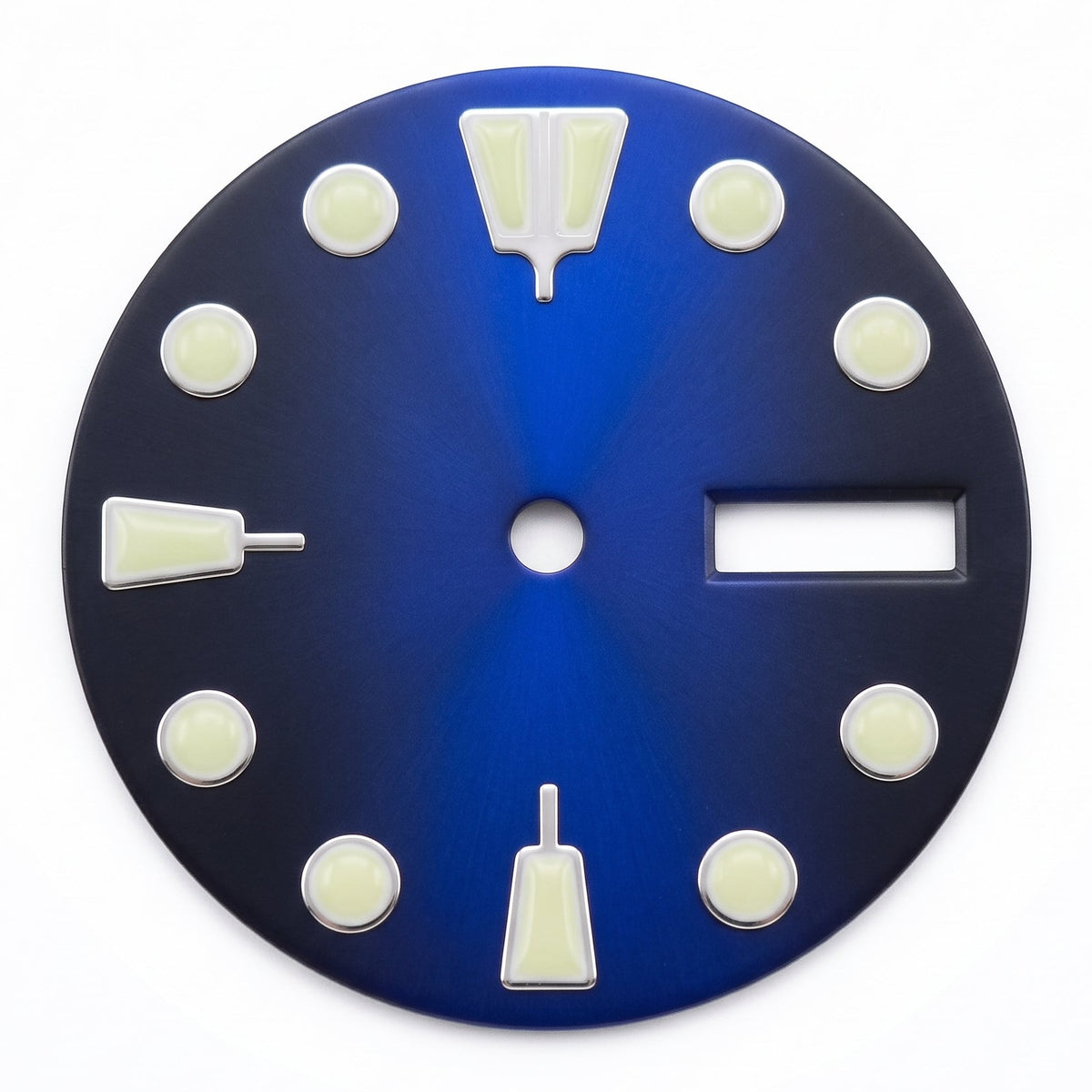 Black / Blue Watch Dial 28.5 mm