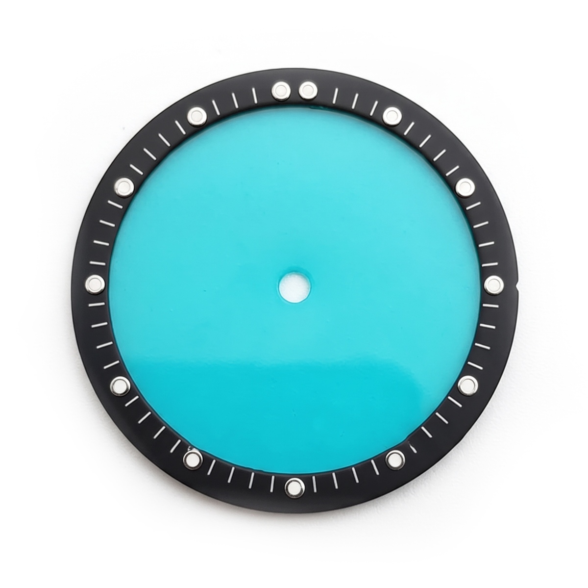Black / Blue Watch Dial 28.5 mm