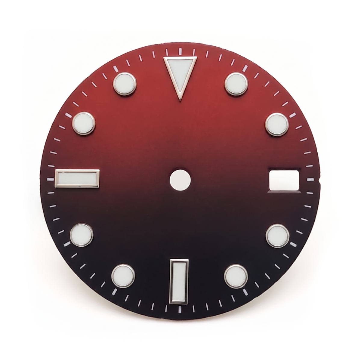 Black / Red Watch Dial 28.5 mm