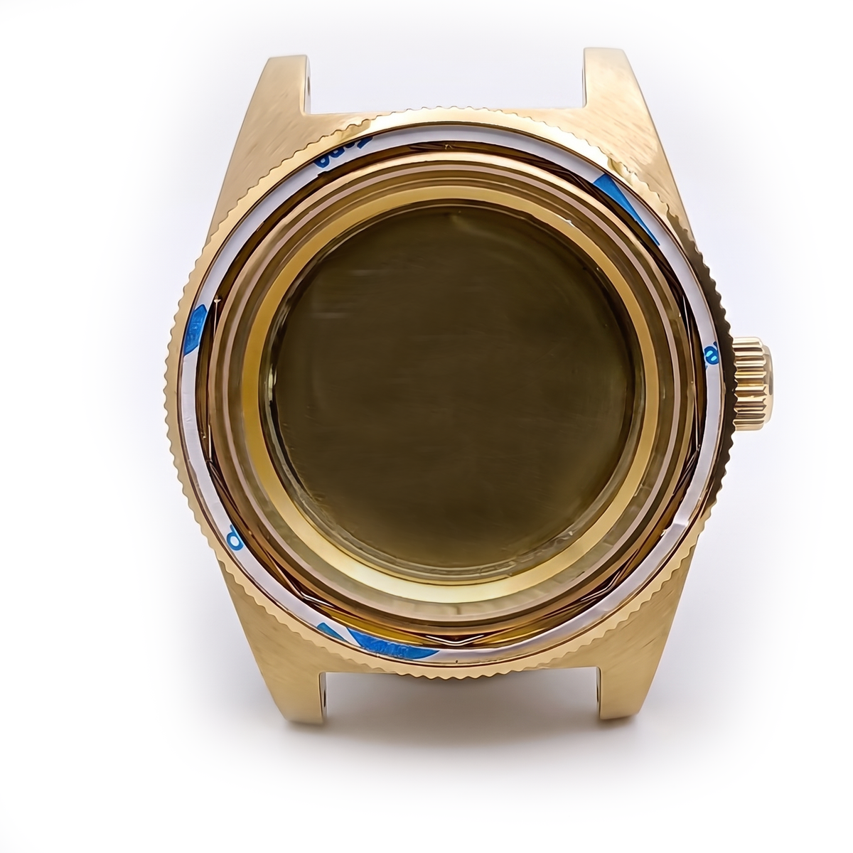Gold Stainless steel Watch Case 40.5 mm