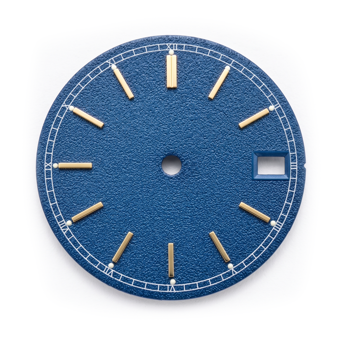 Blue / Gold Watch Dial 28.5 mm