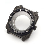 Black Stainless steel Watch Case 42 mm