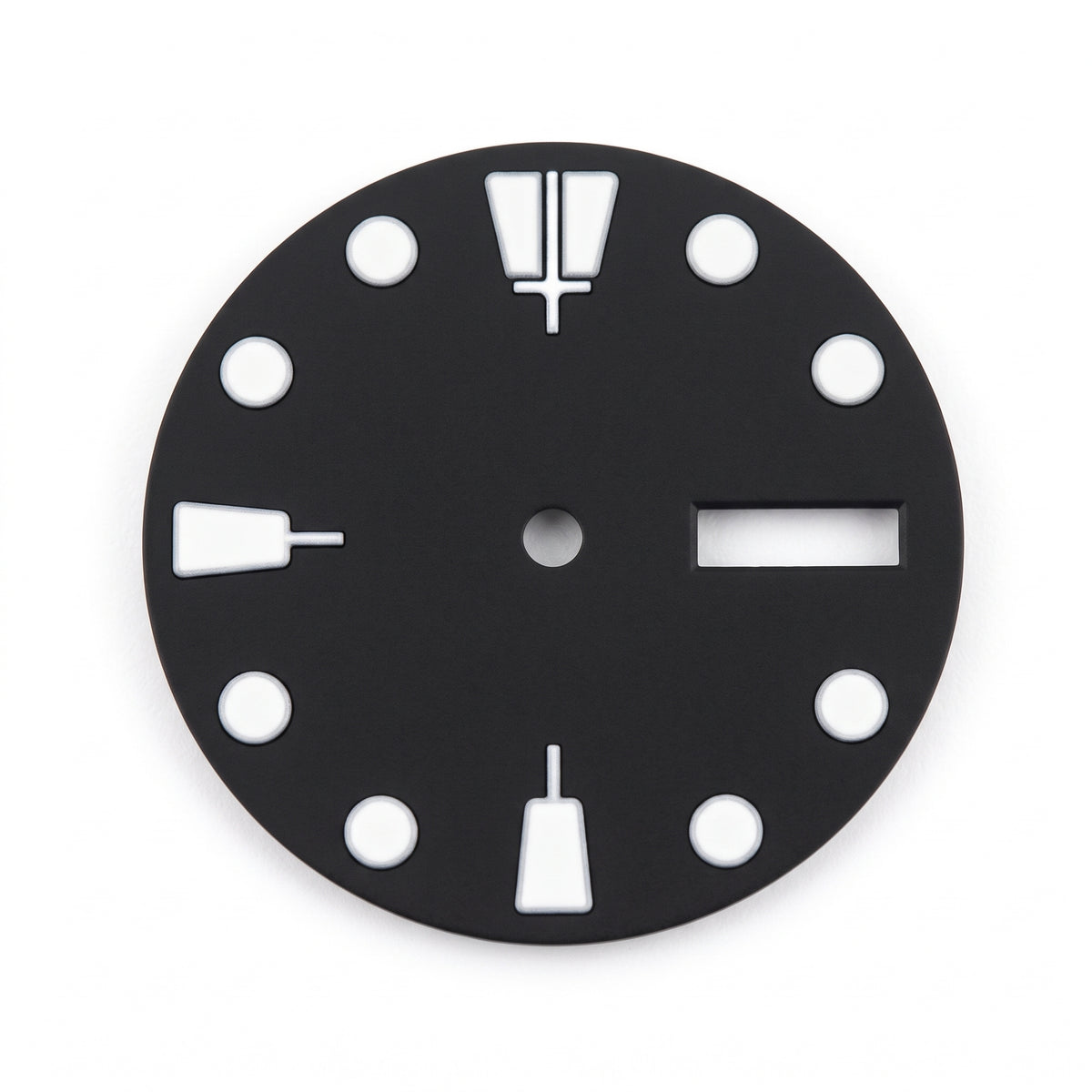 Black / White Watch Dial 28.5 mm