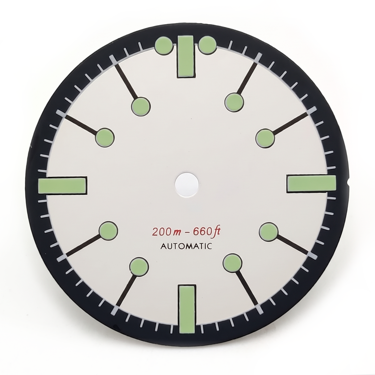 Black / White Watch Dial 28.5 mm