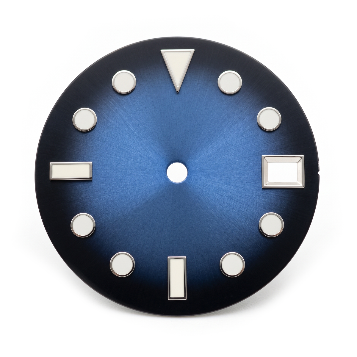 Black / Blue Watch Dial 28.5 mm
