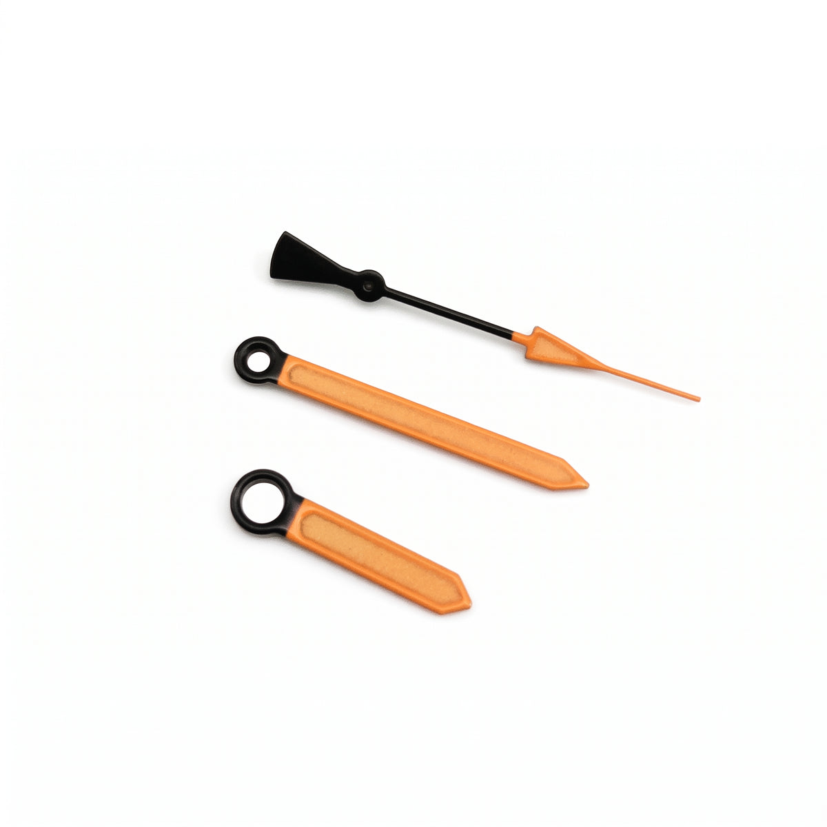 Black / Orange Watch Hands