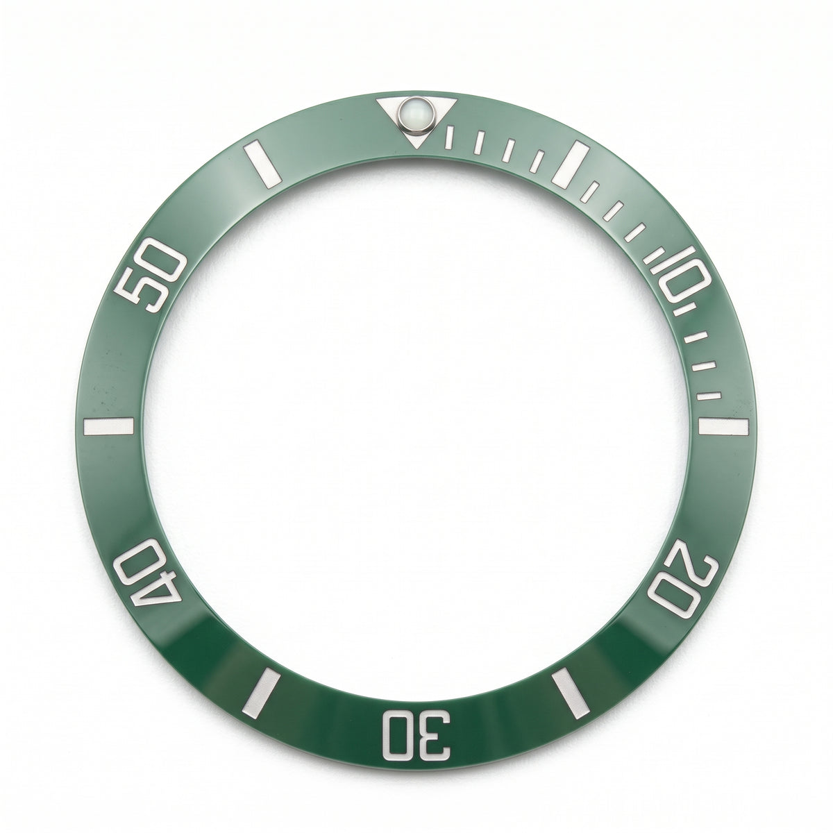 Green Ceramic Bezel Insert 38 mm