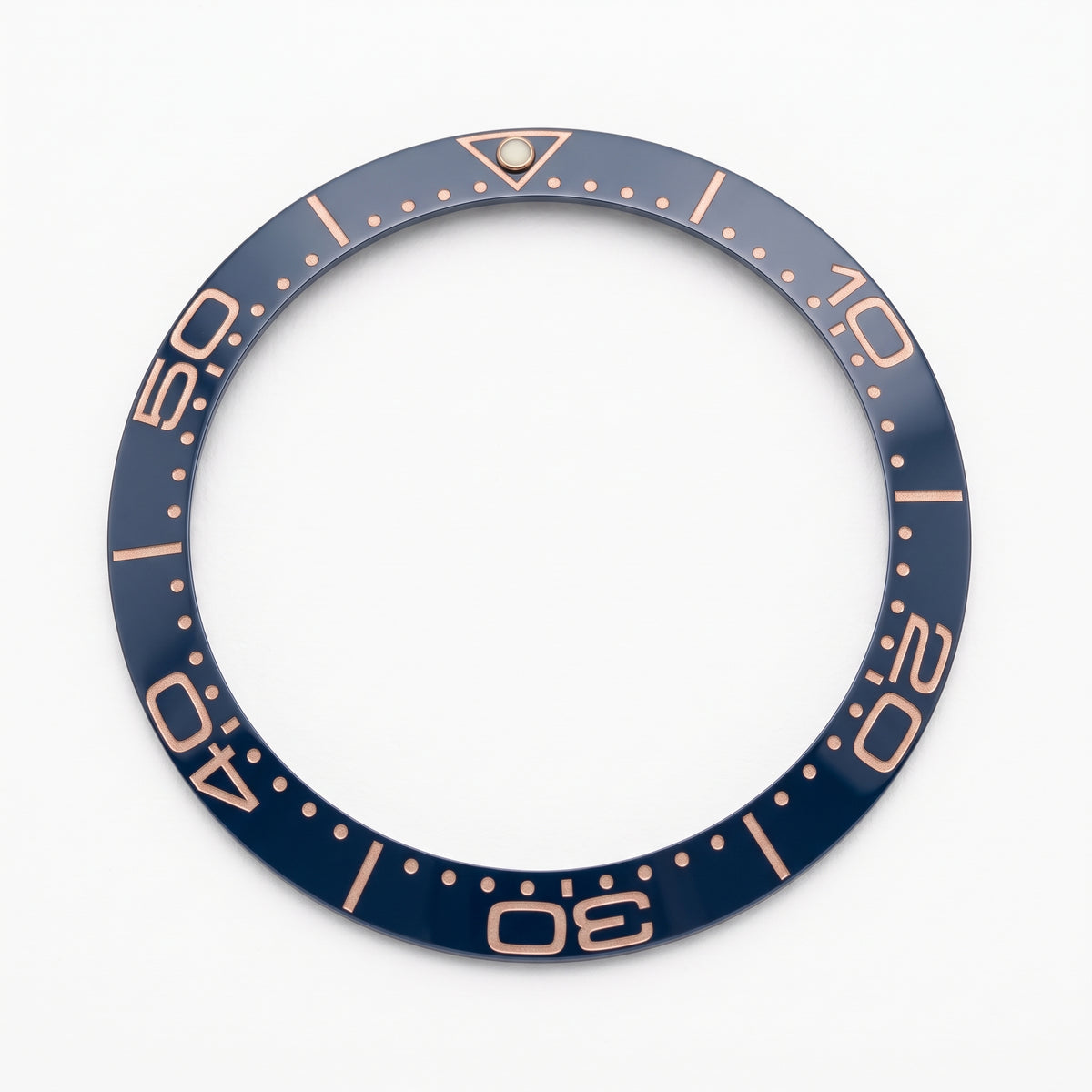 Blue / Pink Ceramic Bezel Insert 38 mm