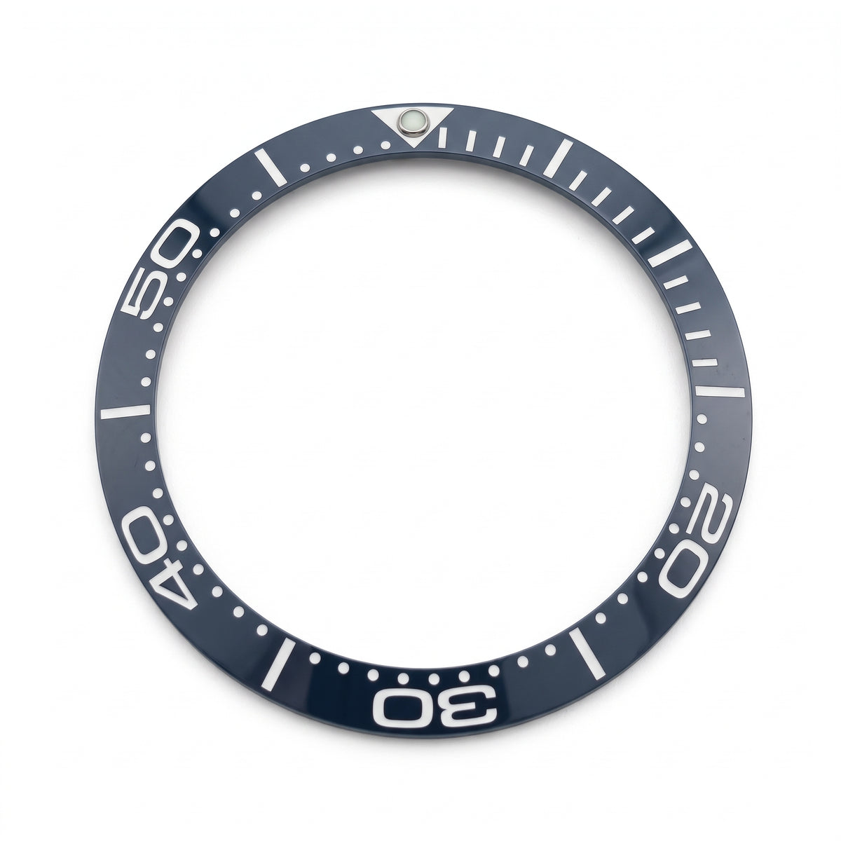 Blue / White Ceramic Bezel Insert 38 mm