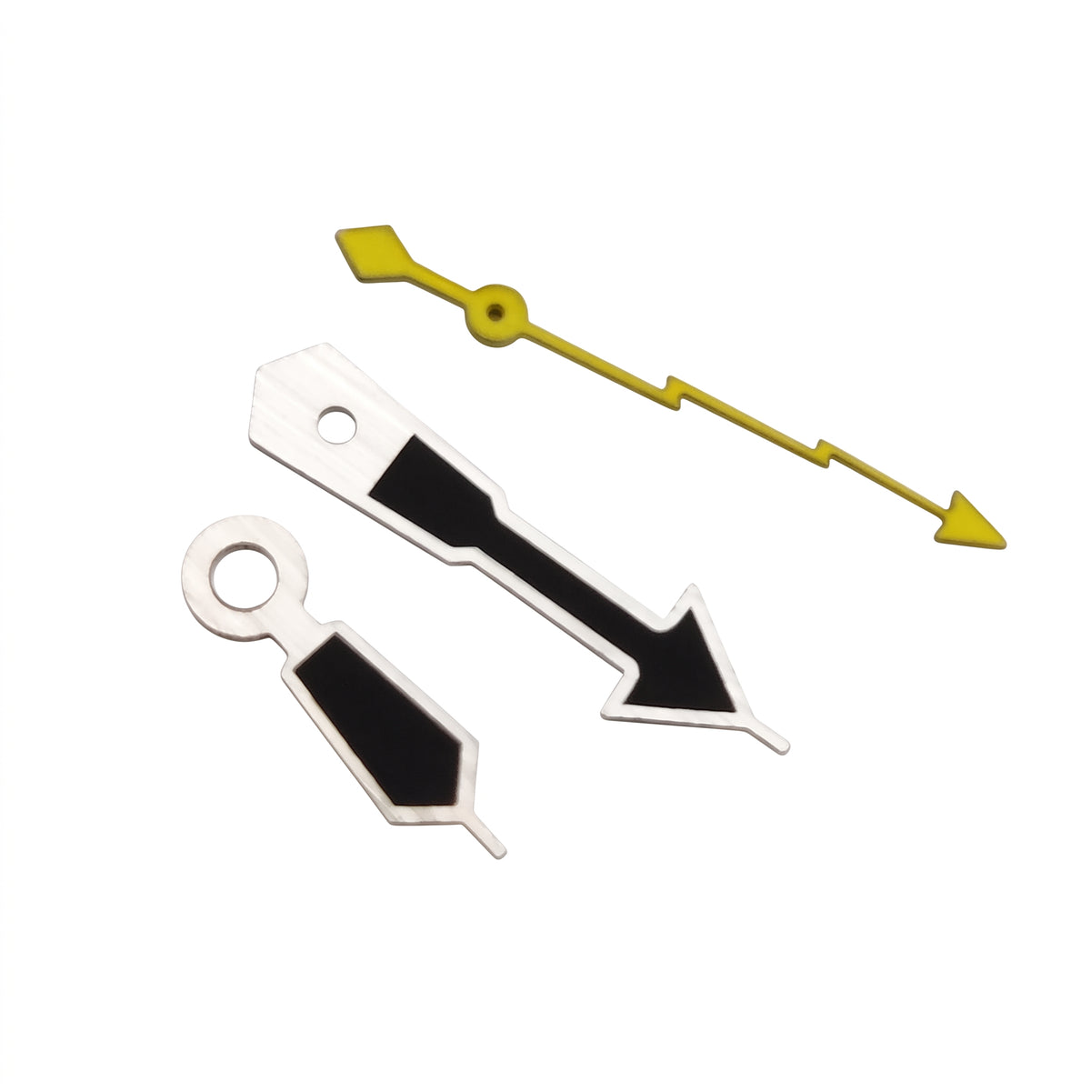 Black / Yellow Watch Hands