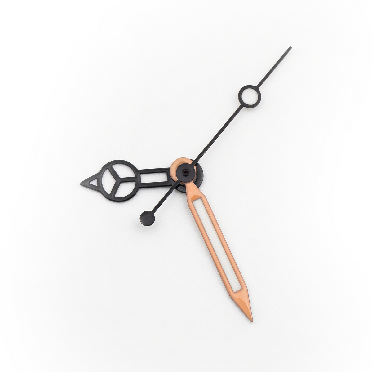 Black / White / Orange Watch Hands