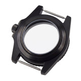 Black Stainless steel Watch Case 40.5 mm