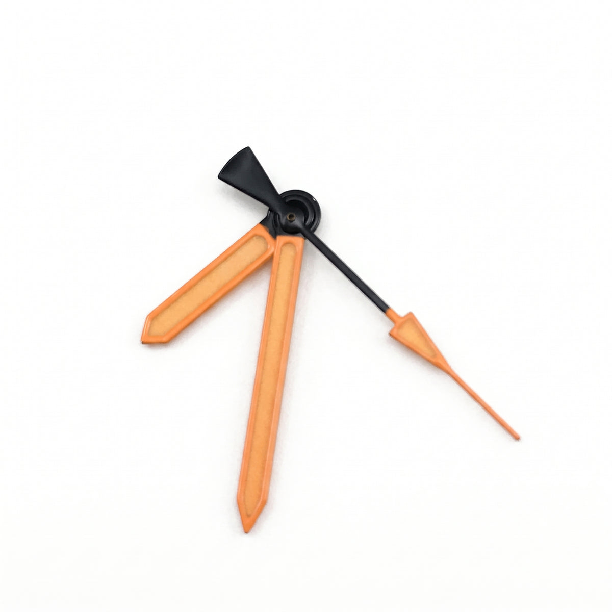 Black / Orange Watch Hands
