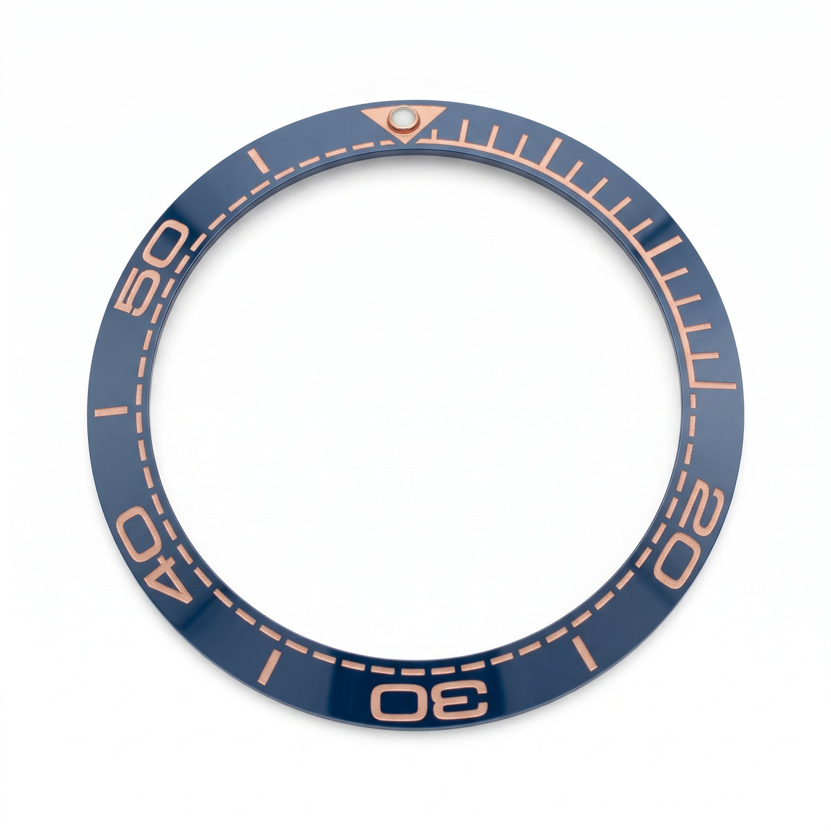 Blue / Pink Ceramic Bezel Insert 38 mm