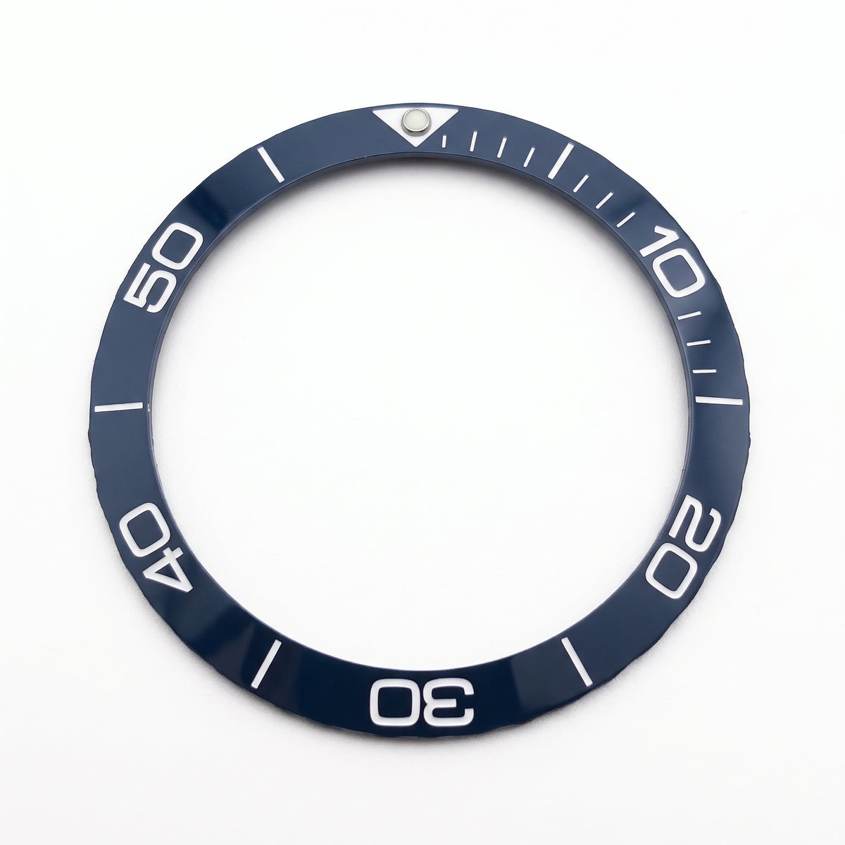 Blue / White Ceramic Bezel Insert 38 mm