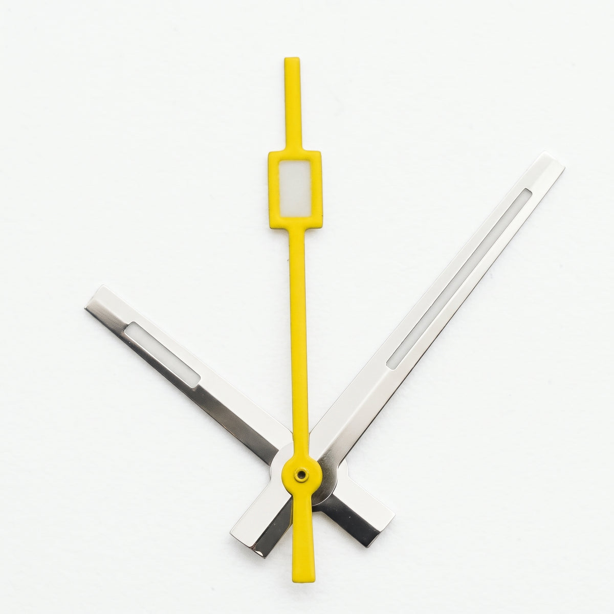 Silver / Yellow Watch Hands