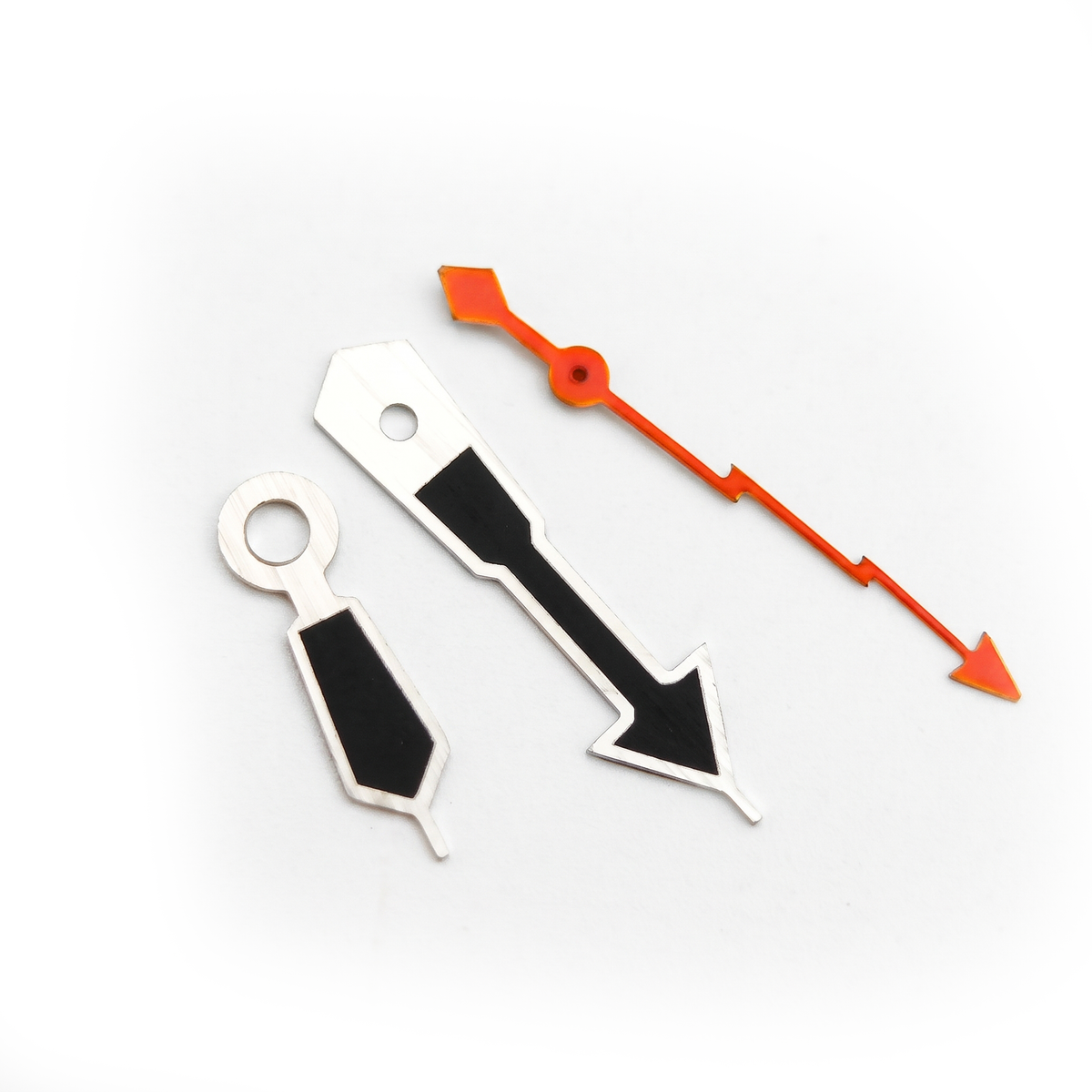 Black / Orange Watch Hands