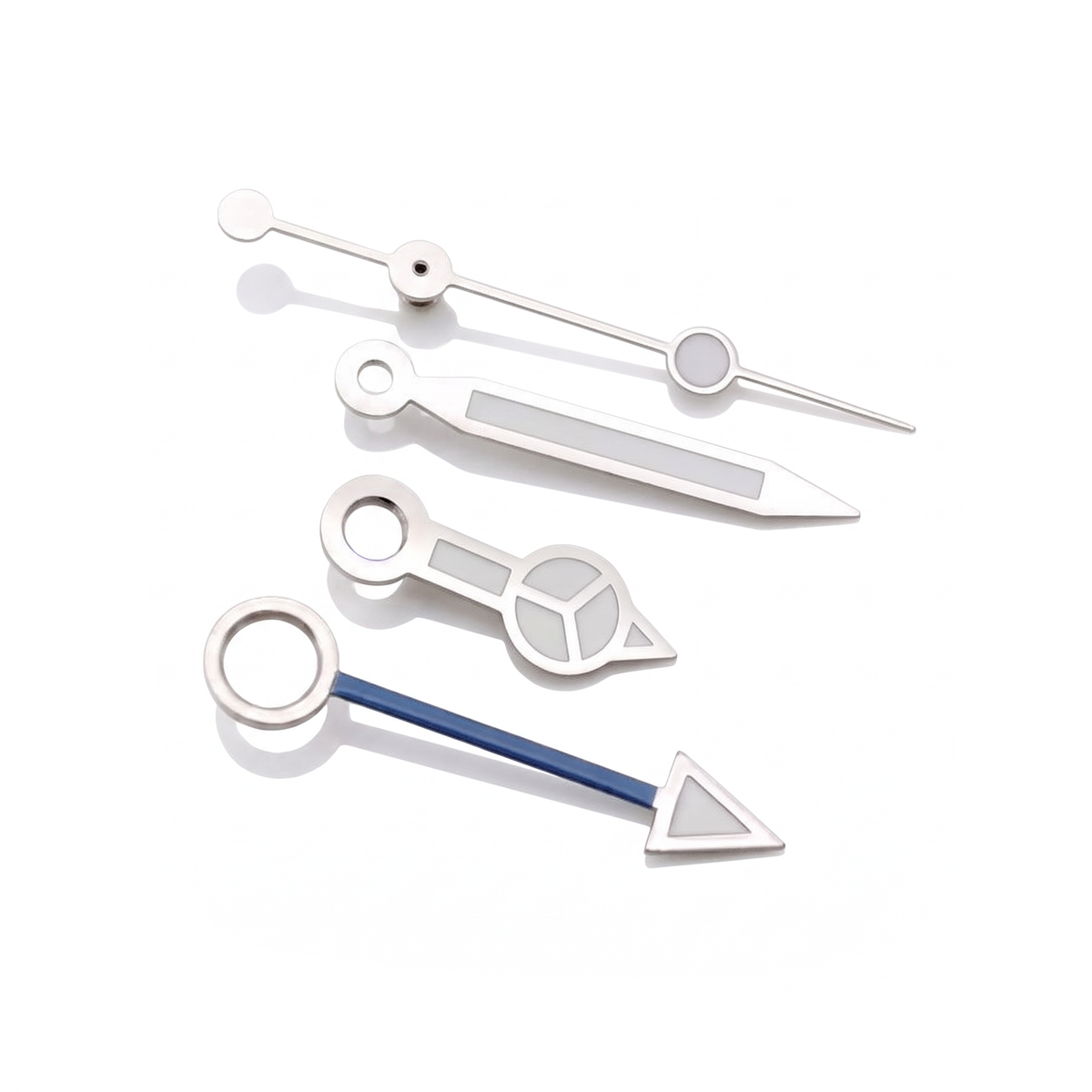 Silver / Blue Watch Hands