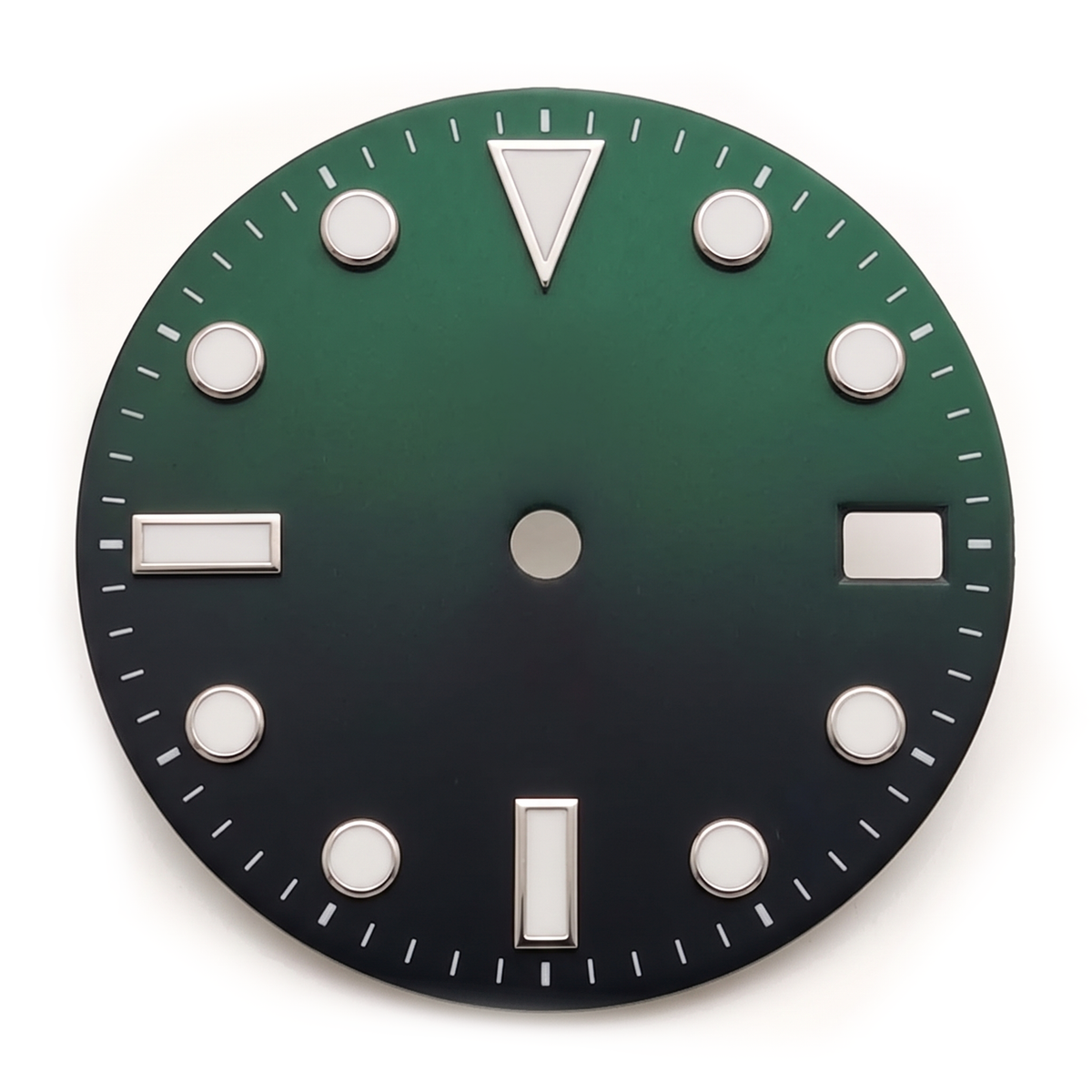 Black / Green Watch Dial 28.5 mm