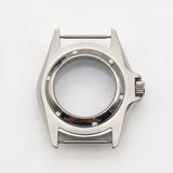 Silver / Orange / Yellow Stainless steel Watch Case 42 mm