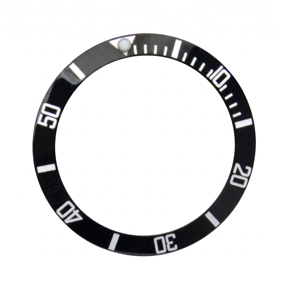Black Ceramic Bezel Insert 38 mm