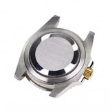 Silver / Gold Stainless steel Watch Case 40.5 mm