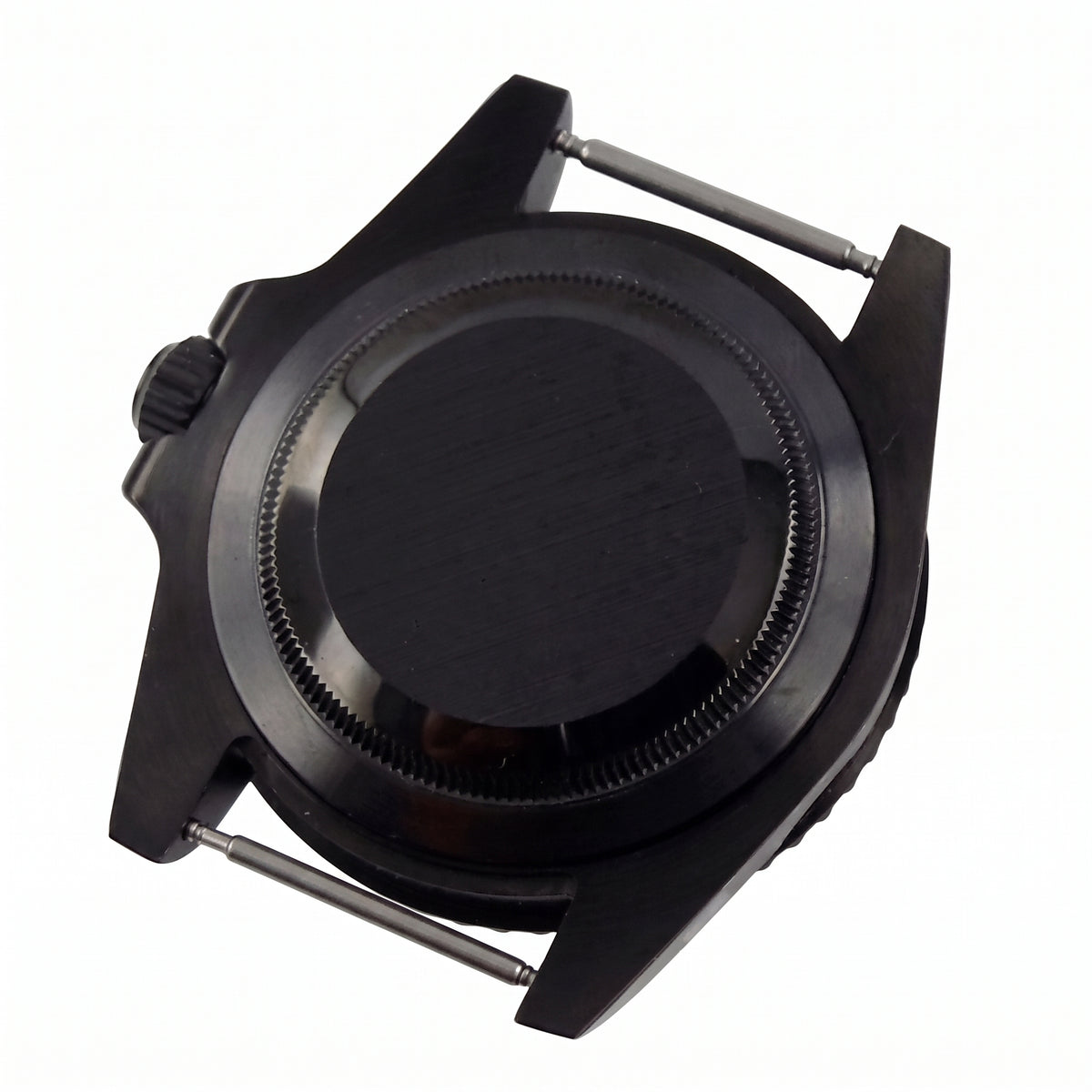 Black Stainless steel Watch Case 40.5 mm