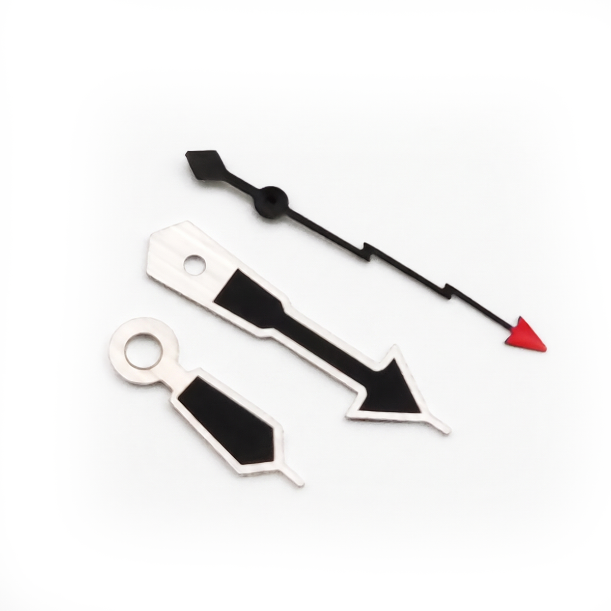 Black / Red Watch Hands