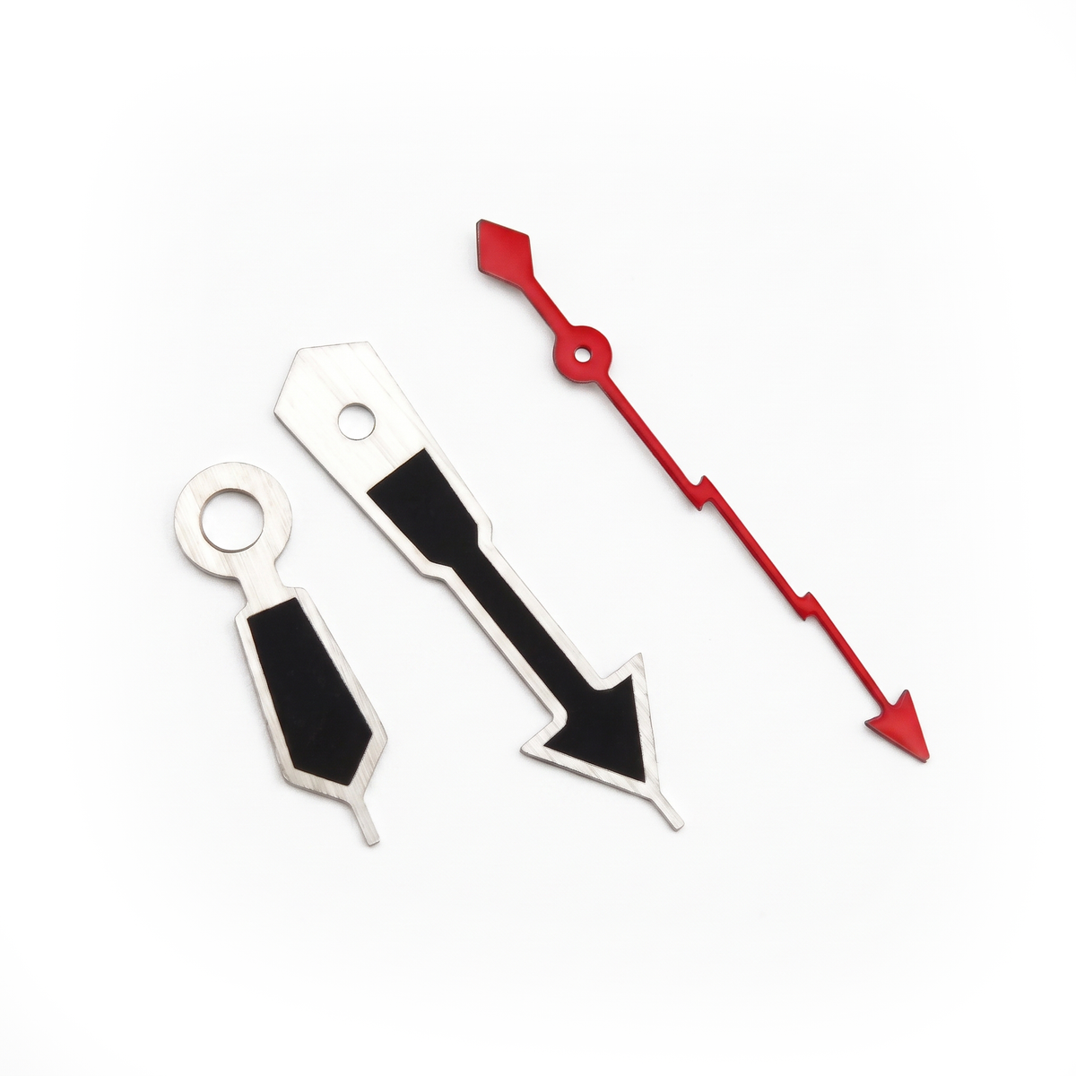Black / Red Watch Hands