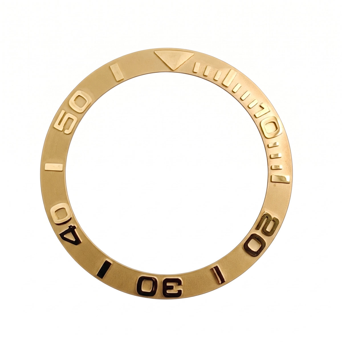 Gold Aluminium Bezel Insert 38 mm