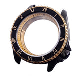 Black / Gold Stainless steel Watch Case 40.5 mm