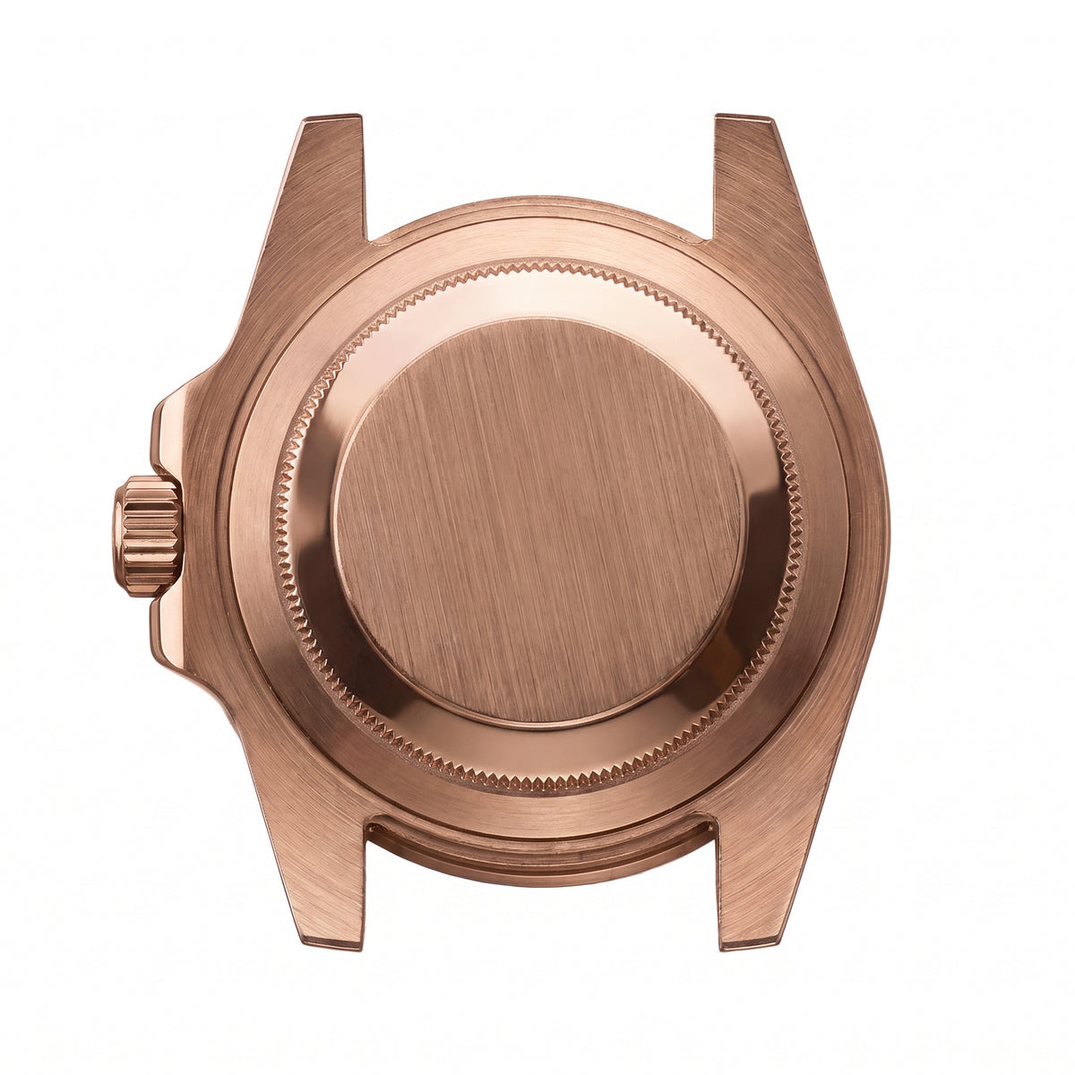 Rose Gold Stainless steel Watch Case 40.5 mm