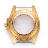 Gold Stainless steel Watch Case 40.5 mm