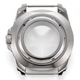 Silver / White Stainless steel Watch Case 44 mm