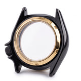 Black / Gold Stainless steel Watch Case 40.5 mm