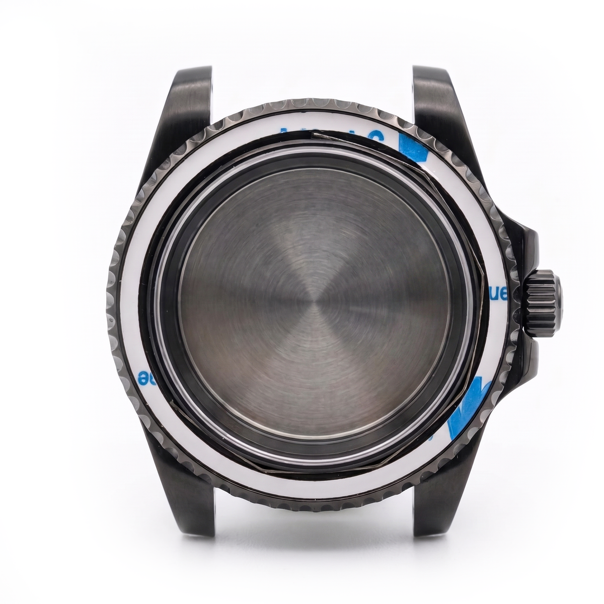 Black Stainless steel Watch Case 40.5 mm