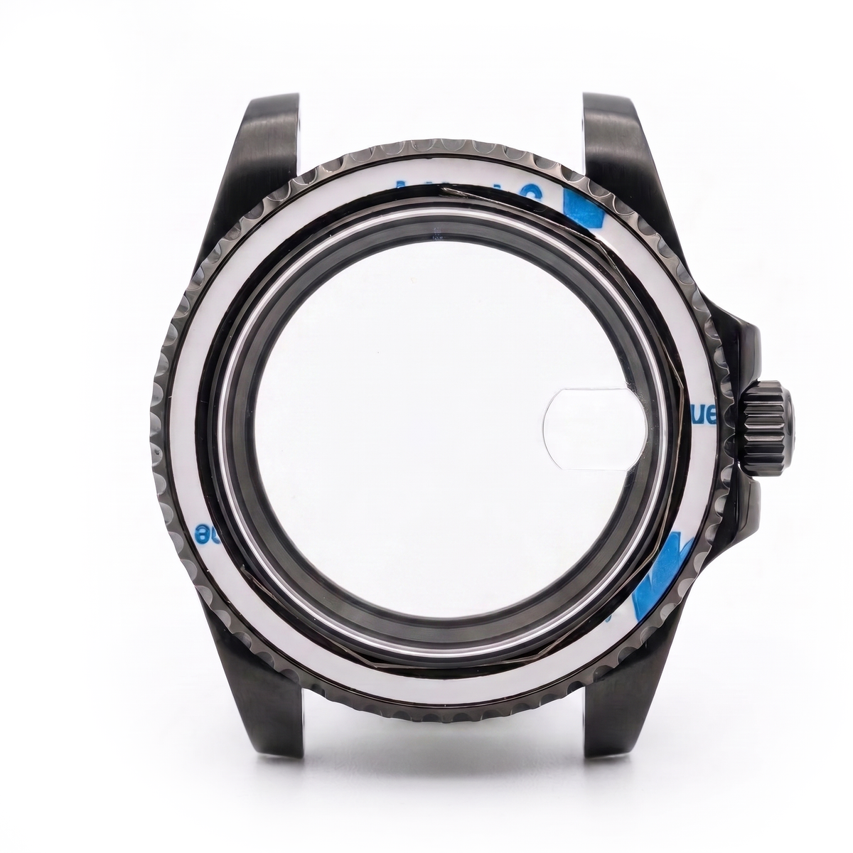 Black Stainless steel Watch Case 40.5 mm