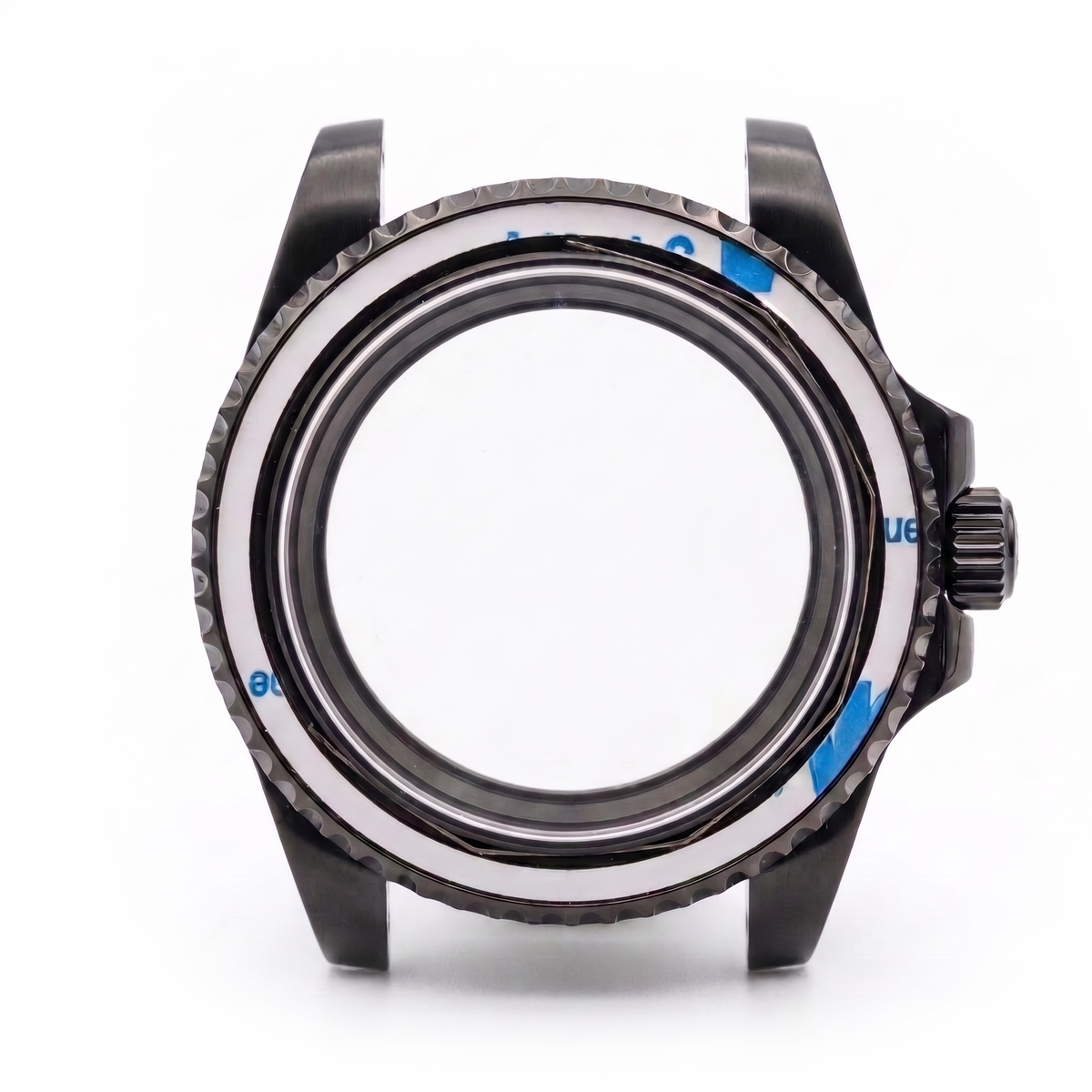 Black Stainless steel Watch Case 40.5 mm