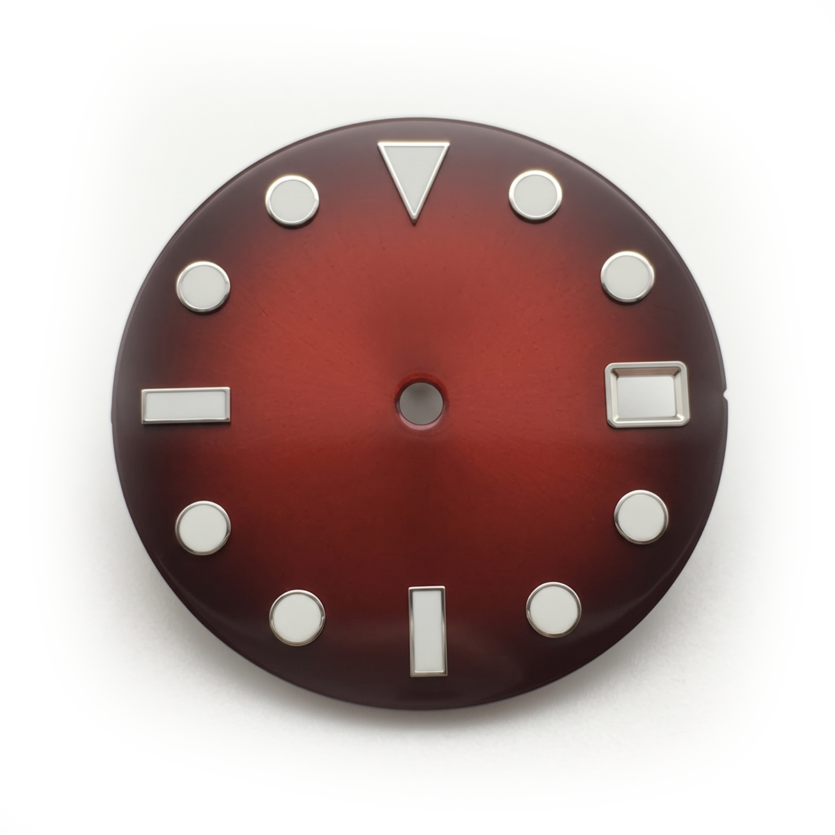 Black / Red Watch Dial 28.5 mm