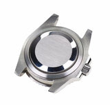 Silver Stainless steel Watch Case 40.5 mm