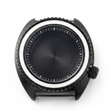 Black Stainless steel Watch Case 42 mm