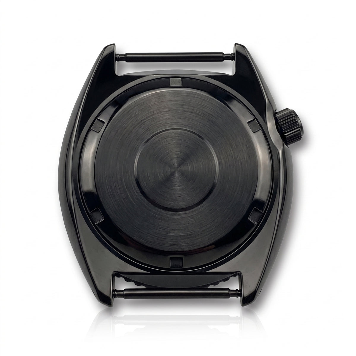 Black Stainless steel Watch Case 42 mm