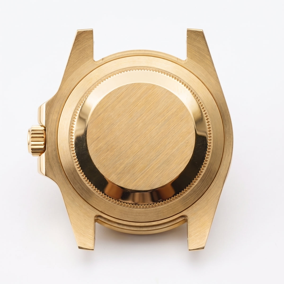 Gold Stainless steel Watch Case 40.5 mm